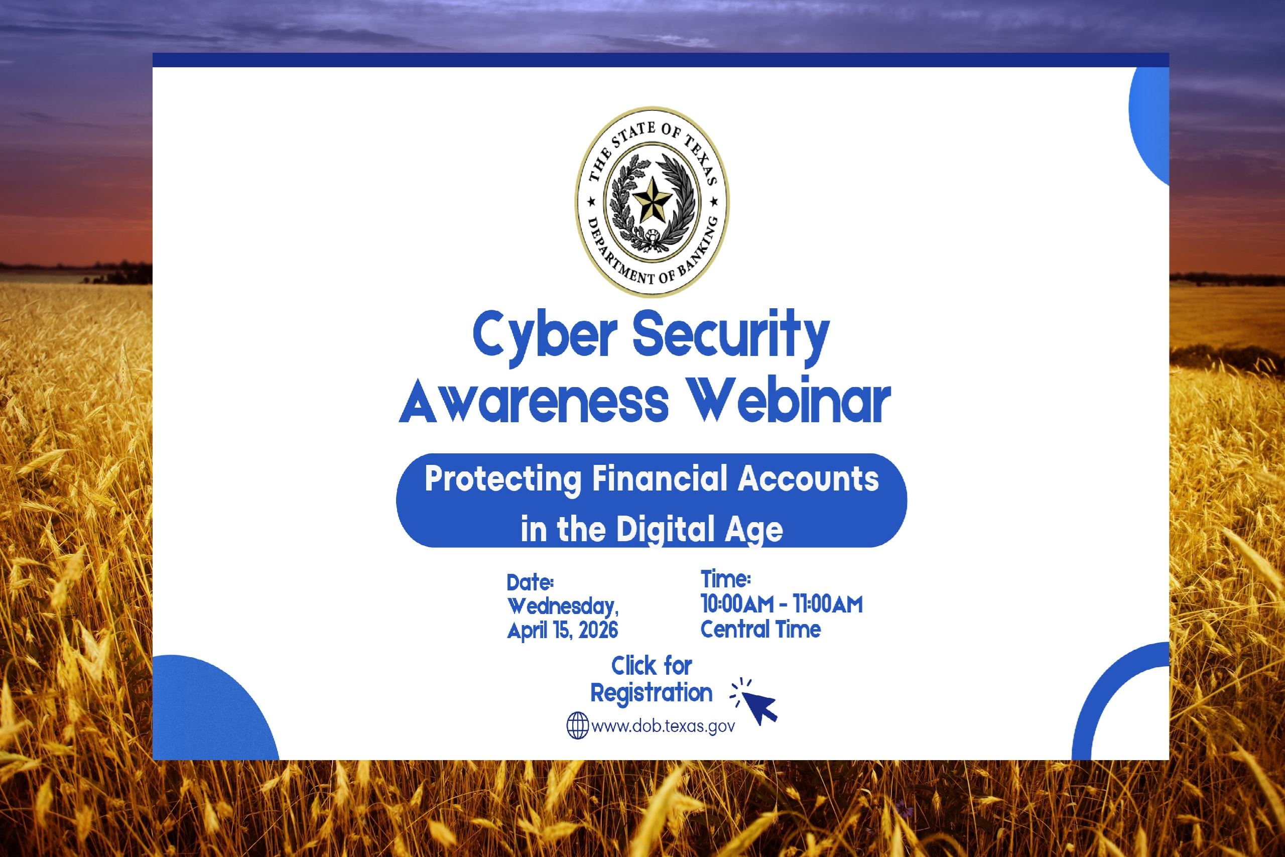 Cybersecurity Webinar